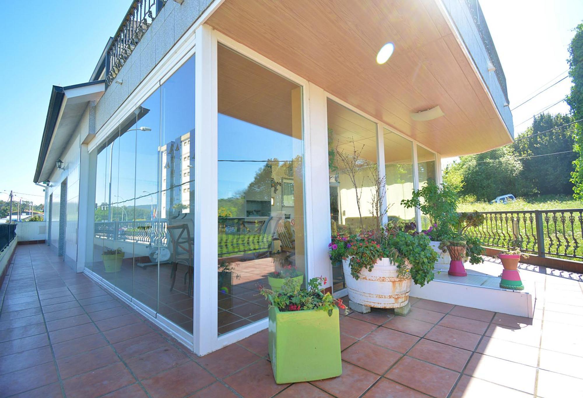 Apartamento Con Terraza En El Entorno De Sanxenxo Kültér fotó